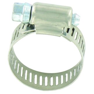 Hose Clamp #12, Ss, 1/2 X 1-1/4, Bagged