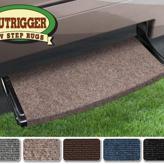 Outrigger Radius Xt RV Step Rug (22” Wide) Walnut Brown