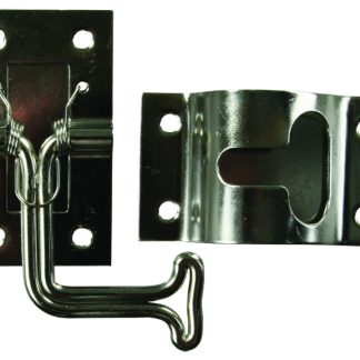 90° T-Style Door Holder Stainless Steel Packaged
