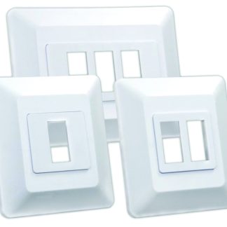 Double Switch Base & Bezel, Pkg.
