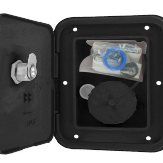 Universal Gravity Inlet Hatch, Black, Bulk