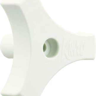 9/16 Plastic, Black, Pkg
