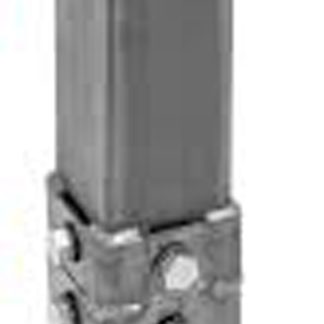 Bx1™ 40k Square Gooseneck Coupler For 3 Ball, Includes Locking Pin Assembly, Quad Set Bolts, 3 Holes For 2 Position Adjustment