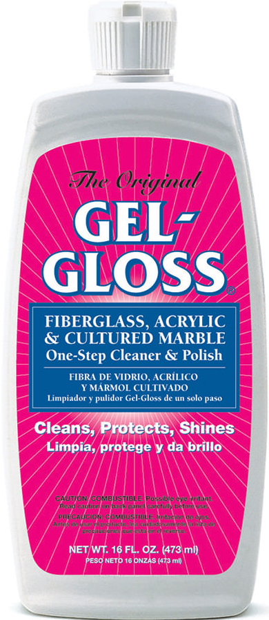 Fiberglass Cleaner/Polish Bottle - 16 oz.