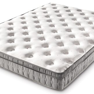 Short Queen Mattress, Rest Easy Euro Top, 60 X 75 X 9