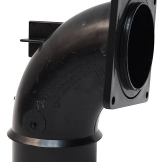90° Ell, 3 Spigot X 3 Rotating Flange