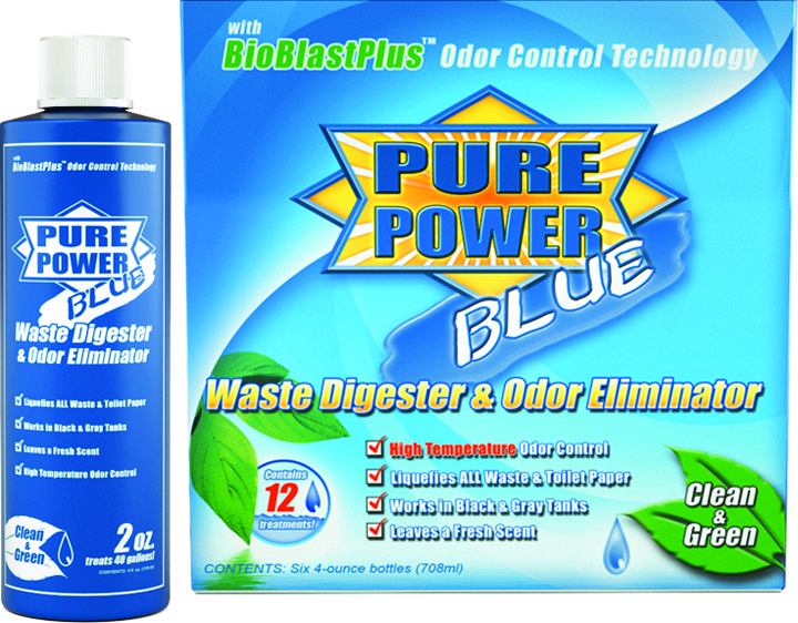 Pure Power Blue, 6-Pack, 4 Oz Bottles