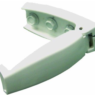 Baggage Door Catch Colonial White 2-Pack
