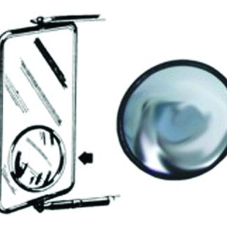 3 3/4 Round Stick-On Convex Mirror