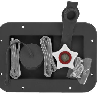 Gravity/city Water Inlet, Black, Bulk
