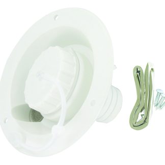 Gravity Water Inlet, White, Bulk