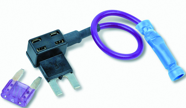 16awg Atm/mini Tapa Circuit™ Fuse Holder-10a Slots-5 Lead-Retail Pkg