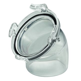 Clearview Adapter, 45° X 3 Hose