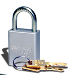 4 Pk Key- Alike 4-Lock/4keys