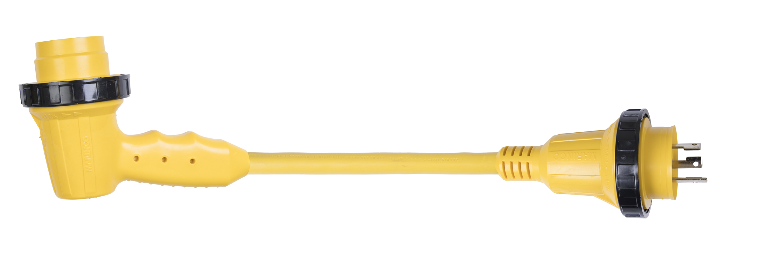30-AMP Right Angle RV Adapter