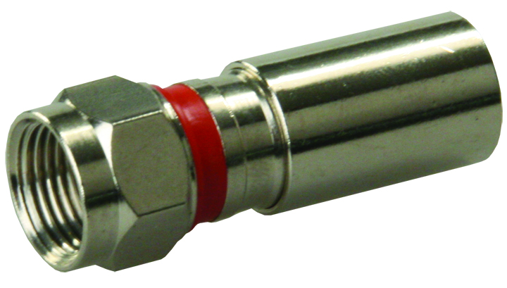 RG59 Compression Fitting, 2/Pkg.