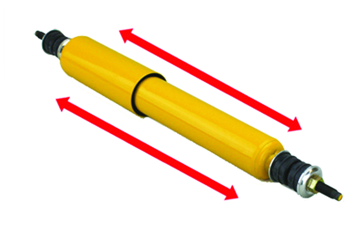 Standard Replacement Shock (black)