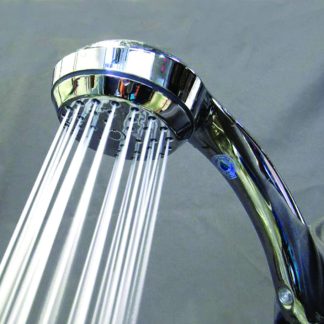 Airfusion Shower Head Kit, Separate Flow Controller, White, Boxed