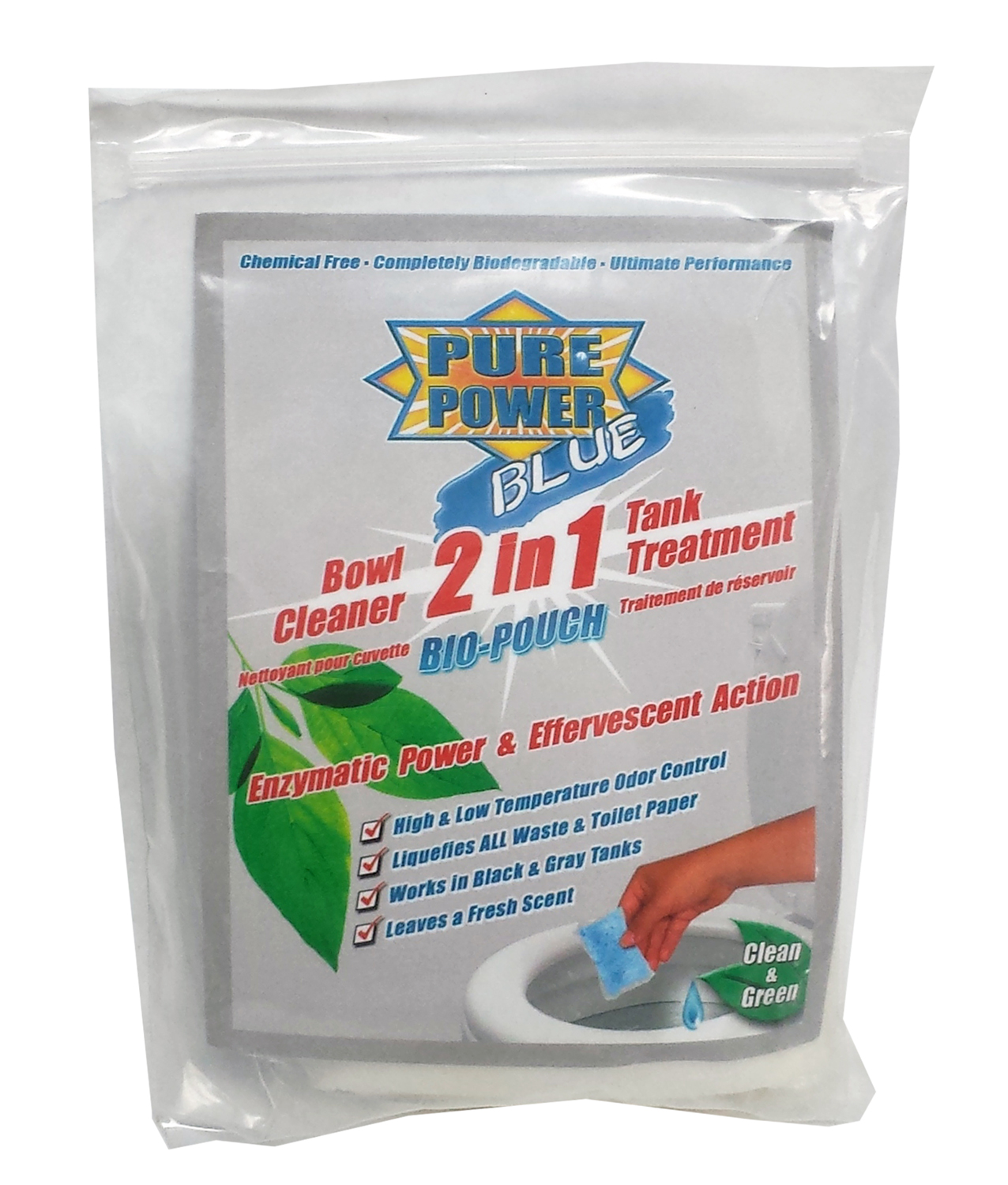 Pure Power Blue 2-In-1 Drop In, Single