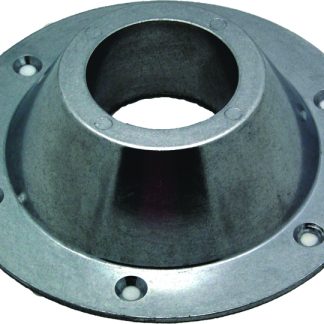 Round Surface Mount Pedestal Base - Chrome