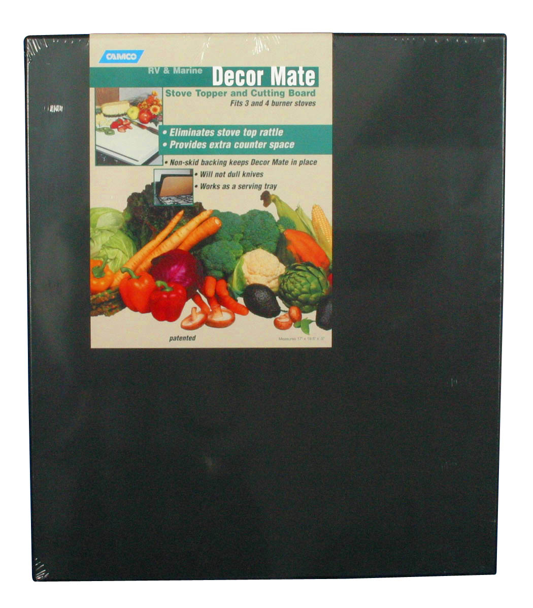 Decor Mate Stove Topper Black 17 X 19-1/2 X 1/2