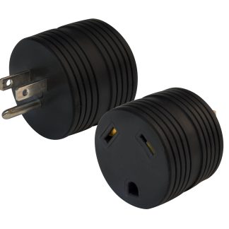 15am-30af Adapter Plug, Round, Bulk