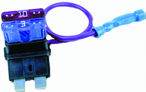 Ato/atc Tapa Circuit™ Fuse Holder-10amp Slots-5 Lead-16awg-Retail Pkg