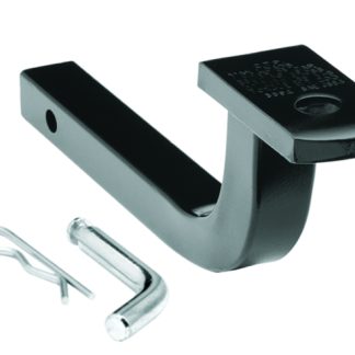 Class I 1-1/4 Drawbar Kit, Drawbar (2000 Lbs. W/3/4 Ball Hole 10 Length X 4 Rise), Pin And Clip, Black