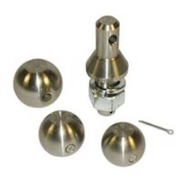 Set - 1” Stainless Steel W/ 1-7/8”, 2” & 2-5/16” Balls