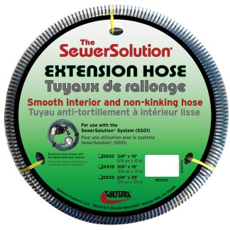 Sewersolution® Extension Hose, 10', Carded