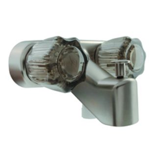 RV Tub & Shower Diverter Faucet - Brushed Satin Nickel