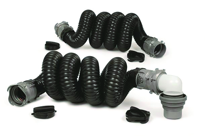Rhinoextreme 20' Sewer Hose Kit W/ 4n1,elbow, Caps
