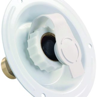 1/2” MPT, White, Pkg