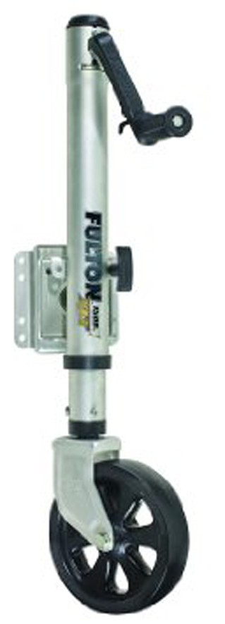 Xlt® Jack, 1,500 Lbs., Swing Away, Bolt-On (mounting Hardware Incl.), 12” Travel, Patent Pending Truturn 360 Castering System