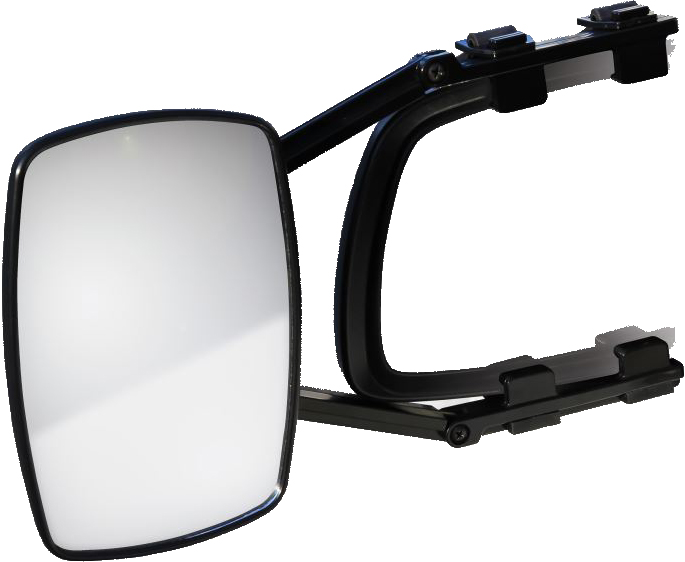 Towing Mirror, Clamp-On, Single Mirror