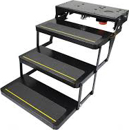 25 Series Triple Step Assembly (8 Rise) With Logic Control Unit And Door Switch Kit