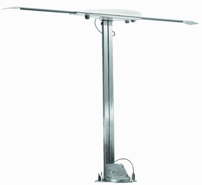Amplified 75 Ohm Sensar Antenna Includes Tv Outlet/ Power Supply, Band Separator, 20' Cable Assembly