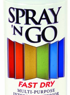 Spray 'n Go Fast Dry Decorative Enamel 12 OZ Sprays Gloss White