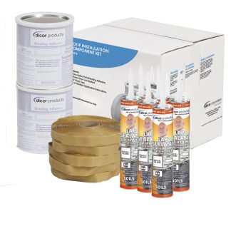 Installation And Component Kit For Tan Epdm And Tpo Roofing