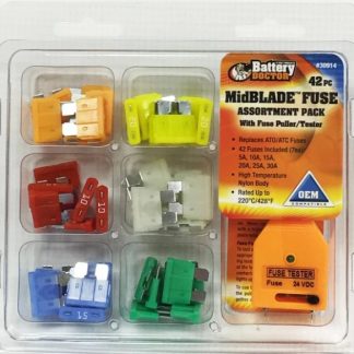 42pc Midblade™ Fuse Kit W/puller-Tester