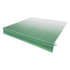 126 Xl Window Awning Roller, Green Fade, White Wg
