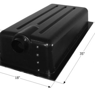 Tank W/ 3” Spigot & Sensors Installed