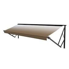 144 Standard Window Awning Roller, Sand Fade, Black Wg