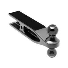 Super Titan®, Dual Ball Mount, 25,000 Lbs. Gtw/4000 Lbs. Tw, 2-5/16 Ball (25,000 Lbs.) & 2 Ball (12,000 Lbs.), 9 Length, Blac