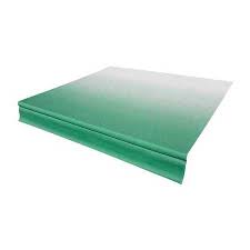 102 Standard Window Awning Roller, Green Fade, White Wg