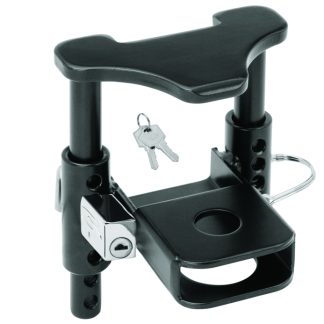 Trailer Guardian Dual Arm Lock For 2-1/2" Width Ball Mount Platform W/1" Ball Hole