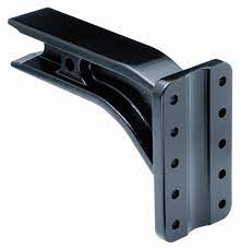 Super Titan®, 3 Receiver Pintle Hook Mounting Plate, 9 Shank, 9 X 5 Plate Size, 25,000/4,000 Lbs.