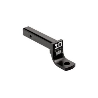 Hollow Shank Ball Mount, 10,000 Lbs. Gtw, 1-1/4 Ball Hole, 11-1/4 Length, 2-3/4 Rise, 4 Drop, Black