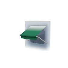 90 Standard Window Awning Roller, Green Fade, White Wg