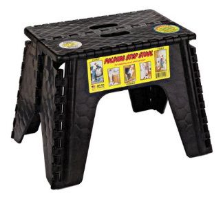 E-Z Fold Step Stool 12 Black